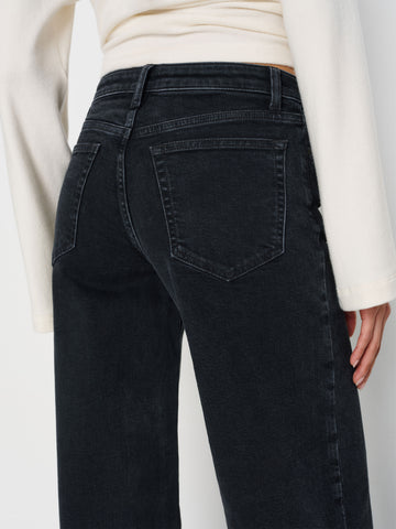 greta super stretch low rise wide leg jeans