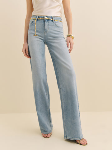 greta super stretch low rise wide leg jeans