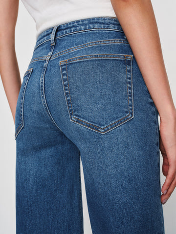 greta super stretch low rise wide leg jeans