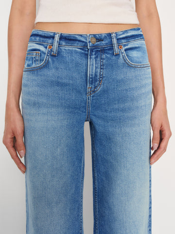 greta super stretch low rise wide leg jeans