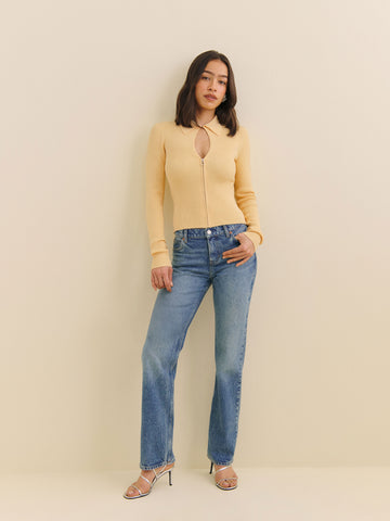 hastings cotton sweater zip