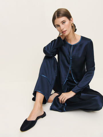 eloise silk two piece