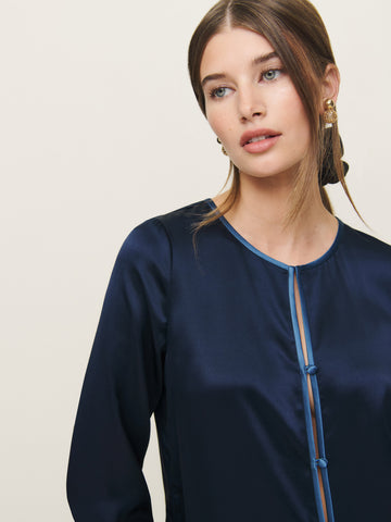 eloise silk two piece