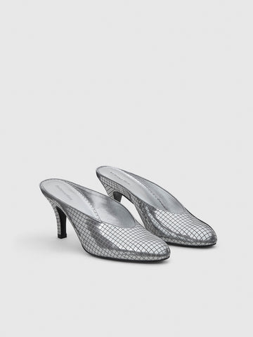 xyler heeled mule