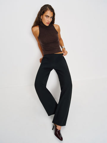 gale mid rise bias pant