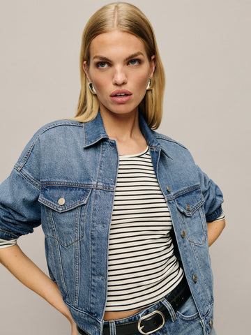 rhodes lived-in denim jacket