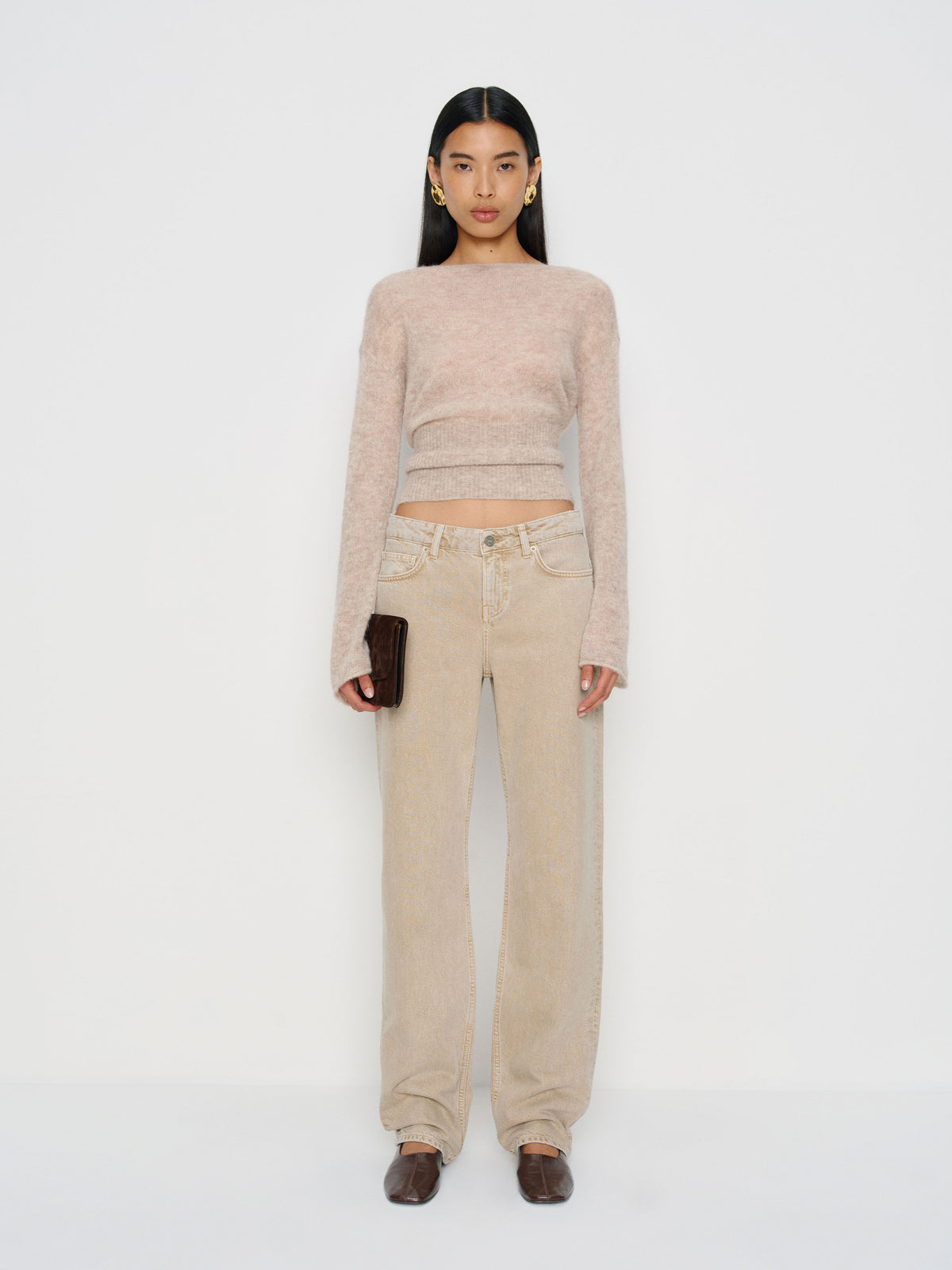 charlee low rise straight leg jeans