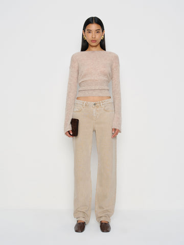 charlee low rise straight leg jeans