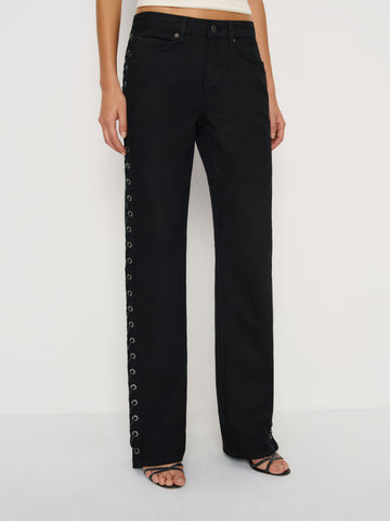 charlee low rise straight leg jeans