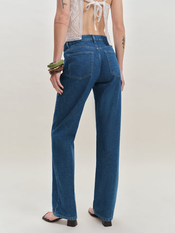 charlee low rise straight leg jeans
