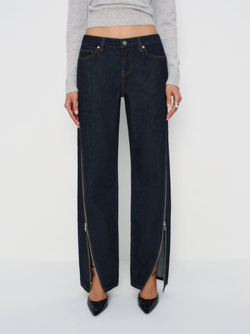 charlee low rise straight leg jeans