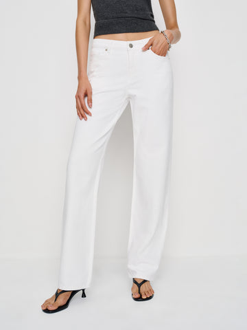 charlee low rise straight leg jeans