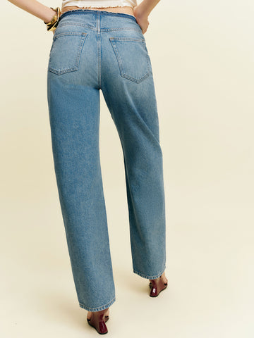 charlee low rise straight leg jeans