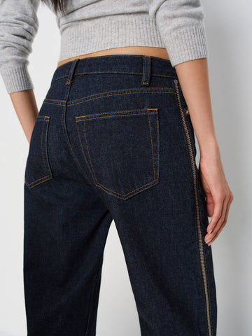 charlee low rise straight leg jeans