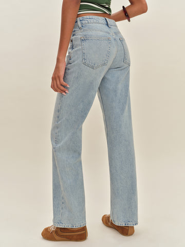 charlee low rise straight leg jeans