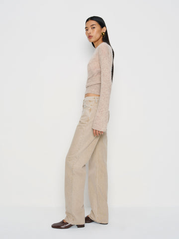 charlee low rise straight leg jeans