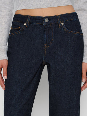 charlee low rise straight leg jeans