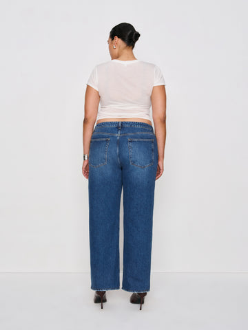 charlee low rise straight leg jeans