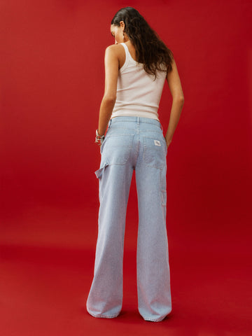 diego mid rise baggy utility jeans