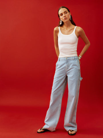 diego mid rise baggy utility jeans