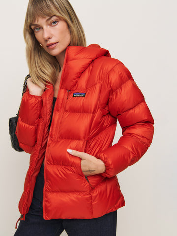 patagonia w's fitz roy down hoody