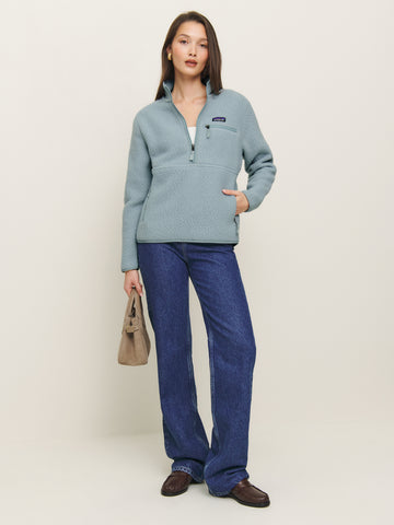 patagonia w's retro pile marsupial