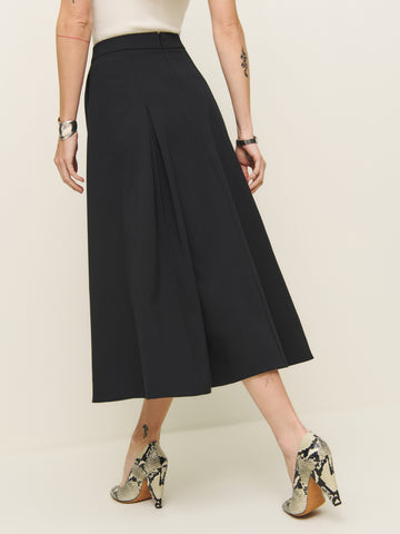 mikol knit skirt
