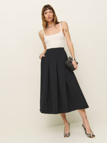 mikol knit skirt