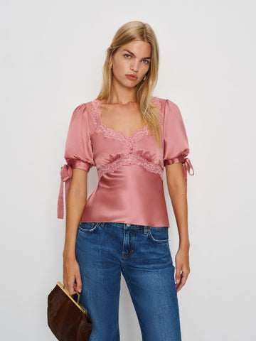 dolly silk top