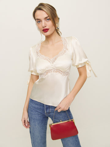 dolly silk top