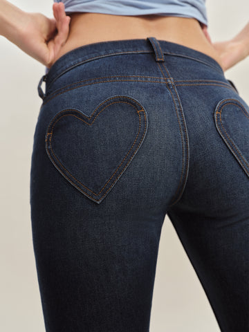 kenny low rise bootcut jeans