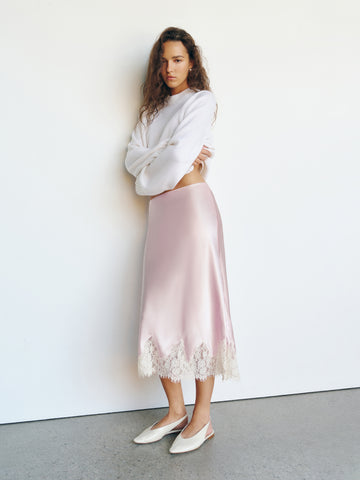 carolina silk skirt