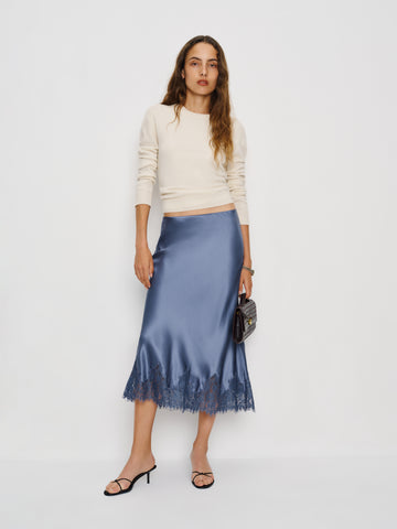 carolina silk skirt