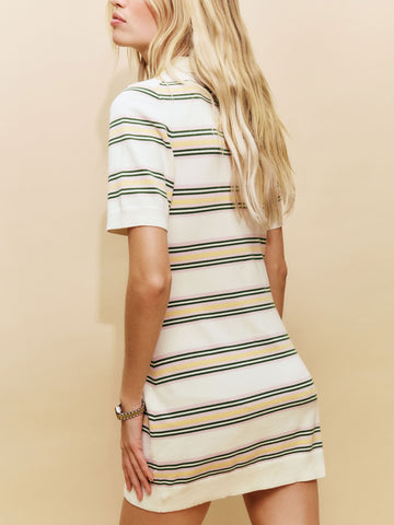 hadley cotton polo sweater dress