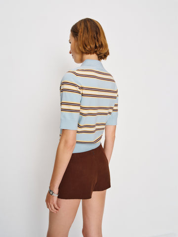 campbell cotton polo sweater
