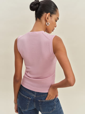 marta regenerative merino sweater tank