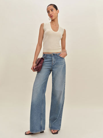 marta regenerative merino sweater tank