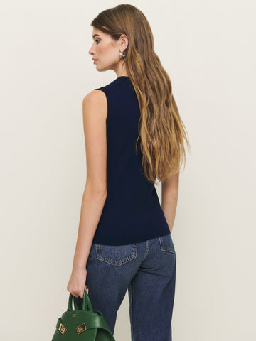 marta regenerative merino sweater tank