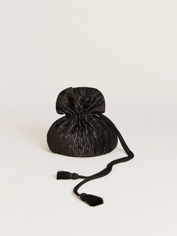 aphrodite pleated pouch