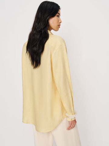 eli oversized linen shirt