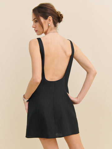 rosemond linen dress