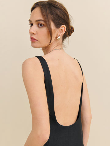 rosemond linen dress