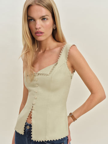 viola linen top