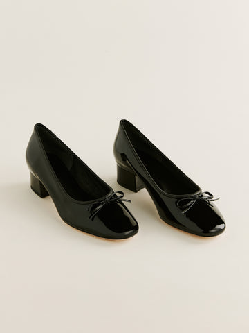 terry ballet pump
