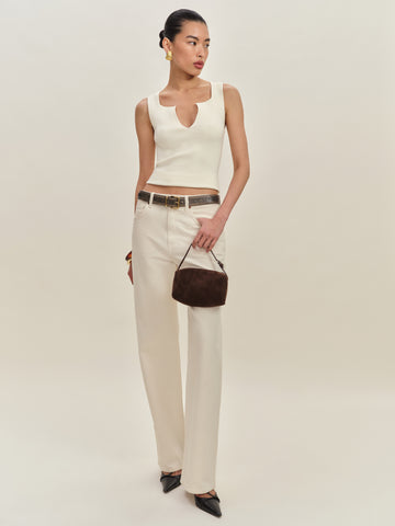 rylie cotton sweater tank