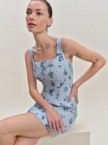 celosia linen dress
