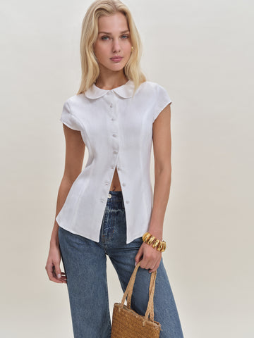 molly linen shirt