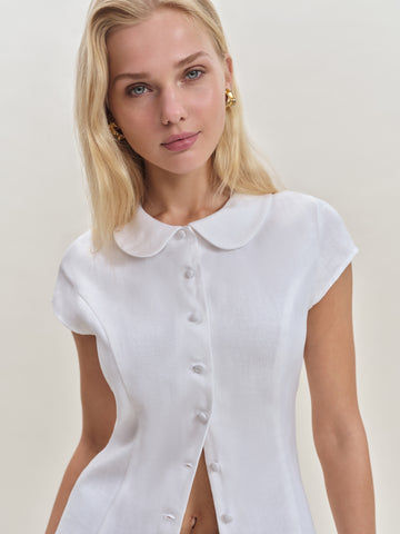 molly linen shirt