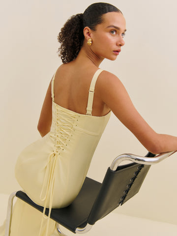 petites britney satin dress