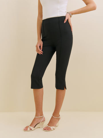gusta knit cropped pant